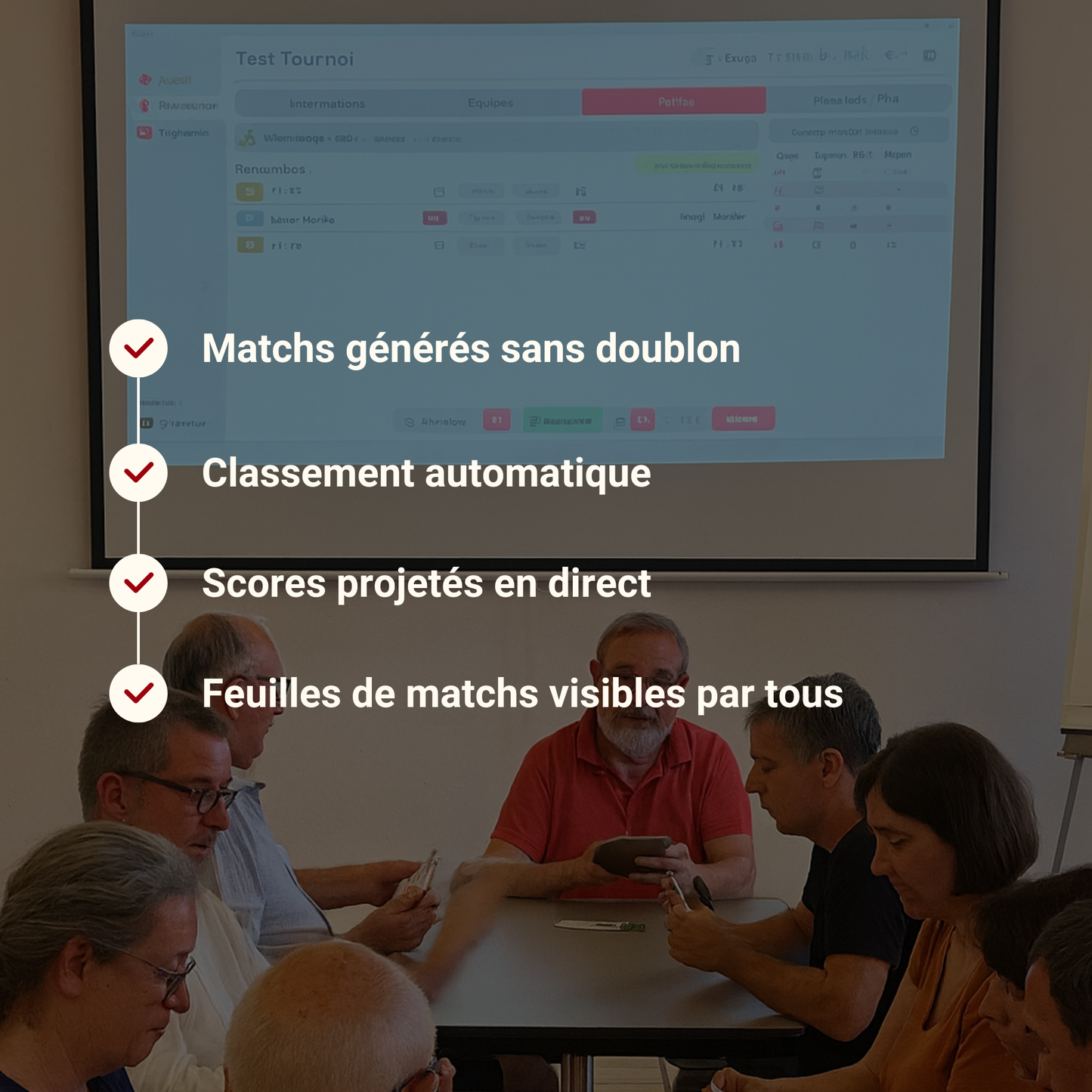 Jeton S - Belote° (max. 20 équipes)